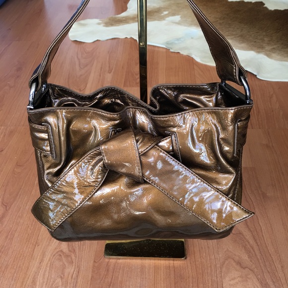Kooba Handbags - Kooba shiny patent leather belted mini bag